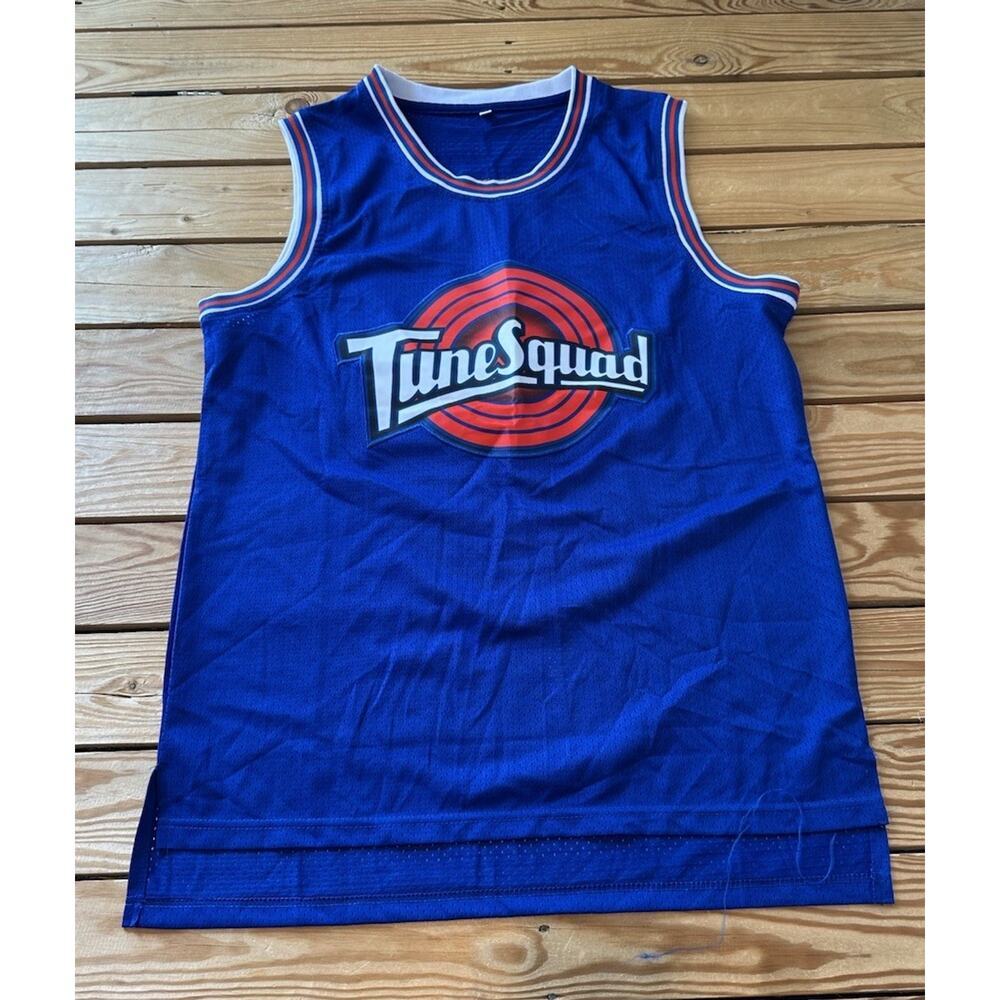 Tune Squad Jordan Jersey Size Medium Men’s Blue